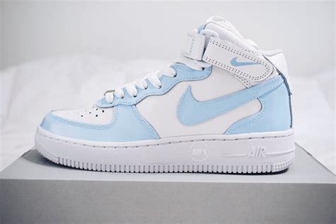 nike airforce lichtblauw|Blue Air Force 1 Shoes (12) .